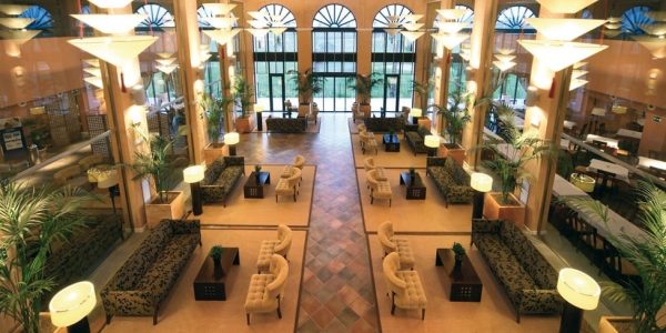 Barcello Costa Ballena golf & spa resort golf reis Spanje lobby