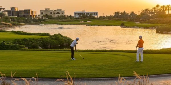 Dubai Hills golf #Dubai golfarrangementje #visitdubai 6
