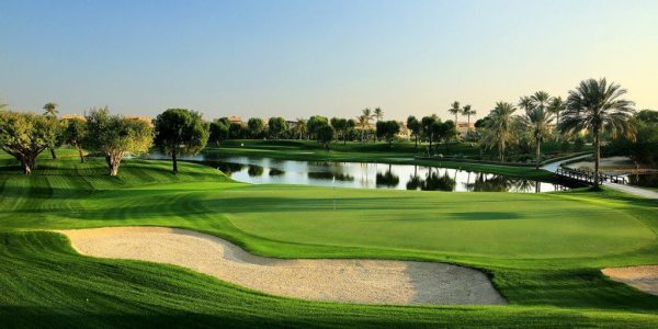 during the final round of the 2014 Abu Dhabi HSBC Golf Championship at Abu Dhabi Golf Club on January 19, 2014 in Abu Dhabi, United Arab Emirates.