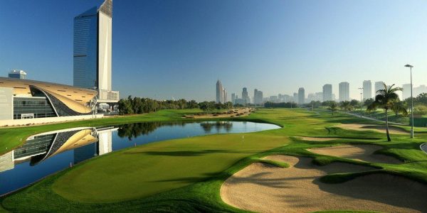 Emirates Golf Club Majlis Faldo golf #Dubai golfarrangementje #visitdubai