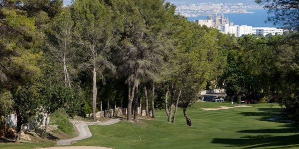 Golf Son Vida + Palma de Mallorca achtergrond