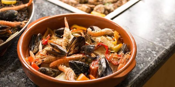 Golf vakantie spanje Hotel Tryp Port Cambrils  buffet 2