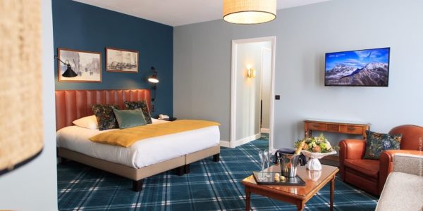 chambre catégorie Suite Junior, le manoir hôtel, Le Touquet