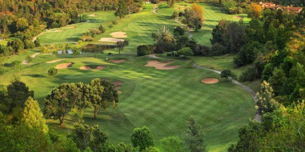 KNYSNA, SOUTH AFRICA -  NOVEMBER 02: General view during day 1 of the Vodacom Origins of Golf Final at Simola Golf & Country Estate on November 02, 2017 in Knysna, South Africa. EDITOR'S NOTE: For free editorial use. Not available for sale. No commercial usage. (Photo by Petri Oeschger/Sunshine Tour/Gallo Images)